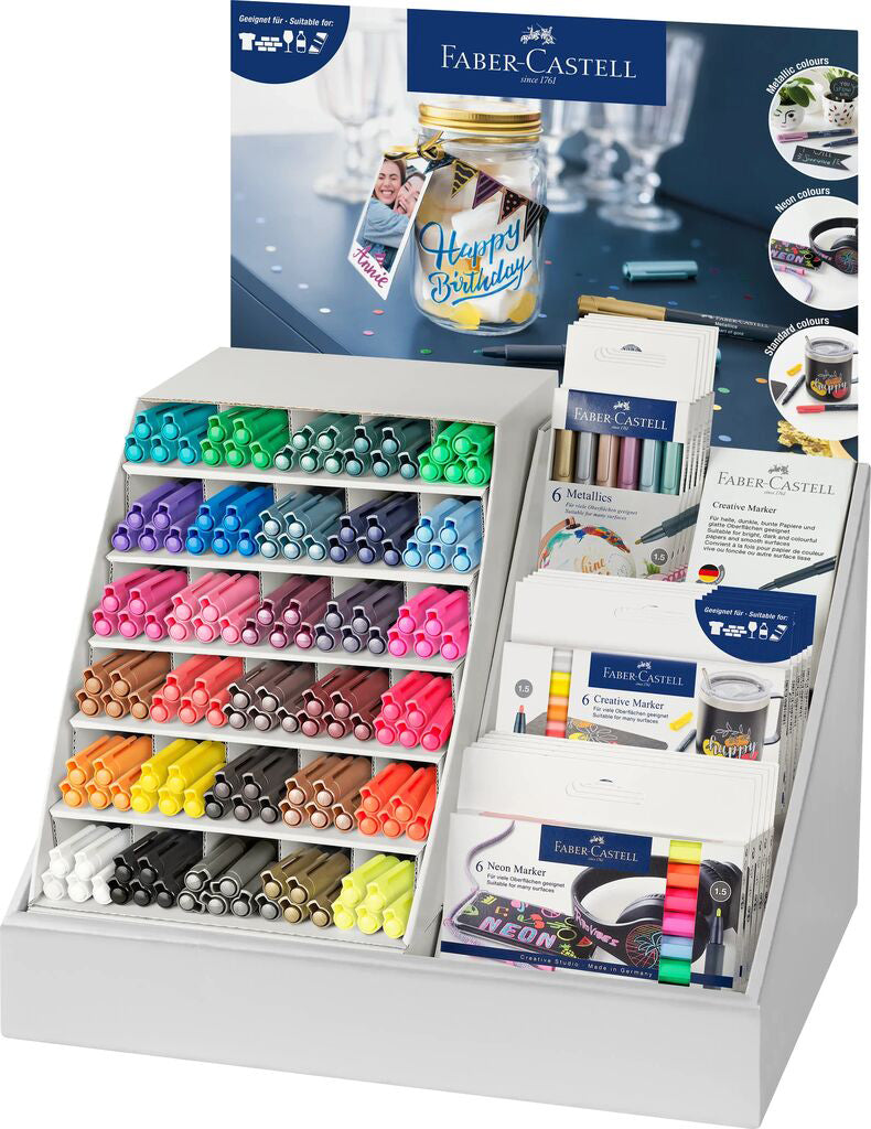 DISPLAY CONCEPT MARKER CREATIV 2024 FABER-CASTELL DISPLAY CONCEPT MARKER CREATIV 2024 FABER-CASTELL
